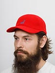 Бейсболка KANGOL арт. K3498 Bermuda Elastic Spacecap (красный)